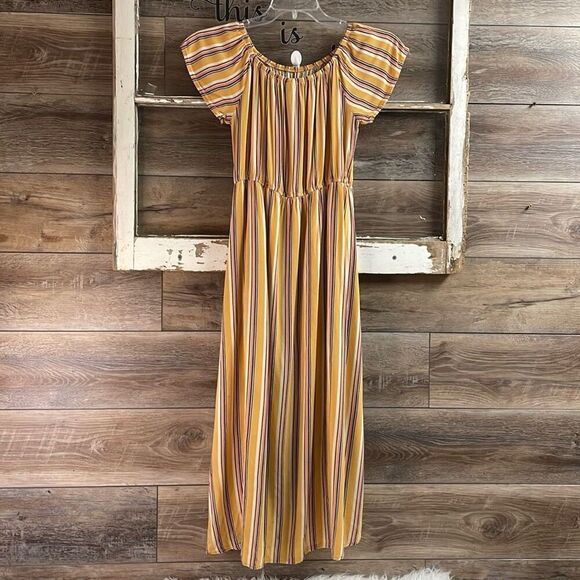 ART CLASS Womens Shorts Romper Attached Train Striped Rayon Size XXL 18/20 - Picture 9 of 11